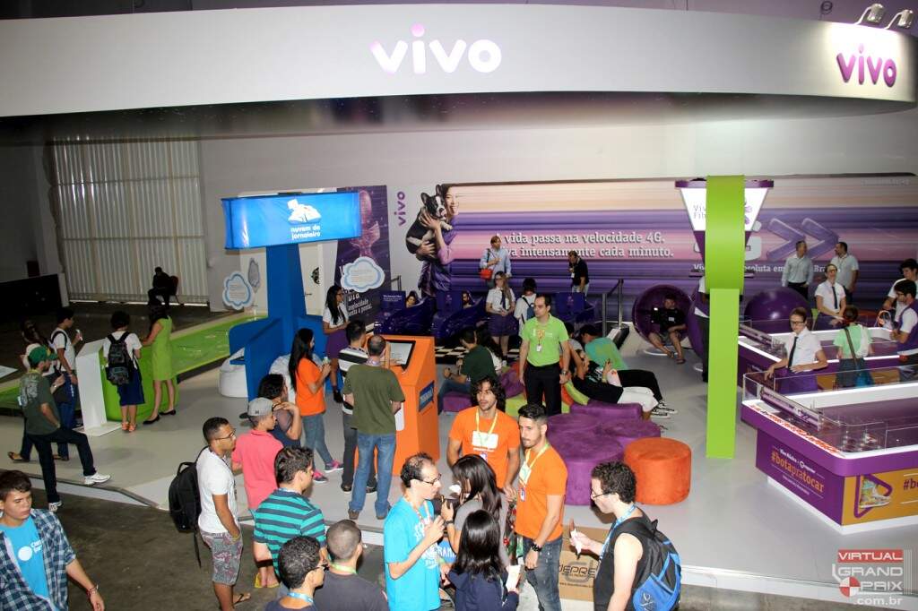 VIVO na Campus Party - Simuladores F1 Virtual Grand Prix