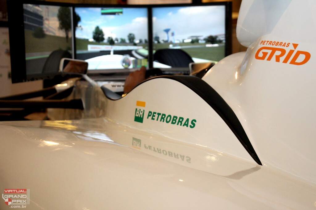 Simulador F1 Petrobras no Velocult