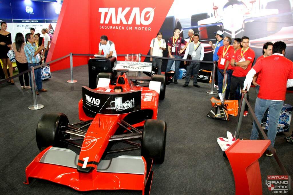 Simulador Formula 1 TAKAO - Feira Automec