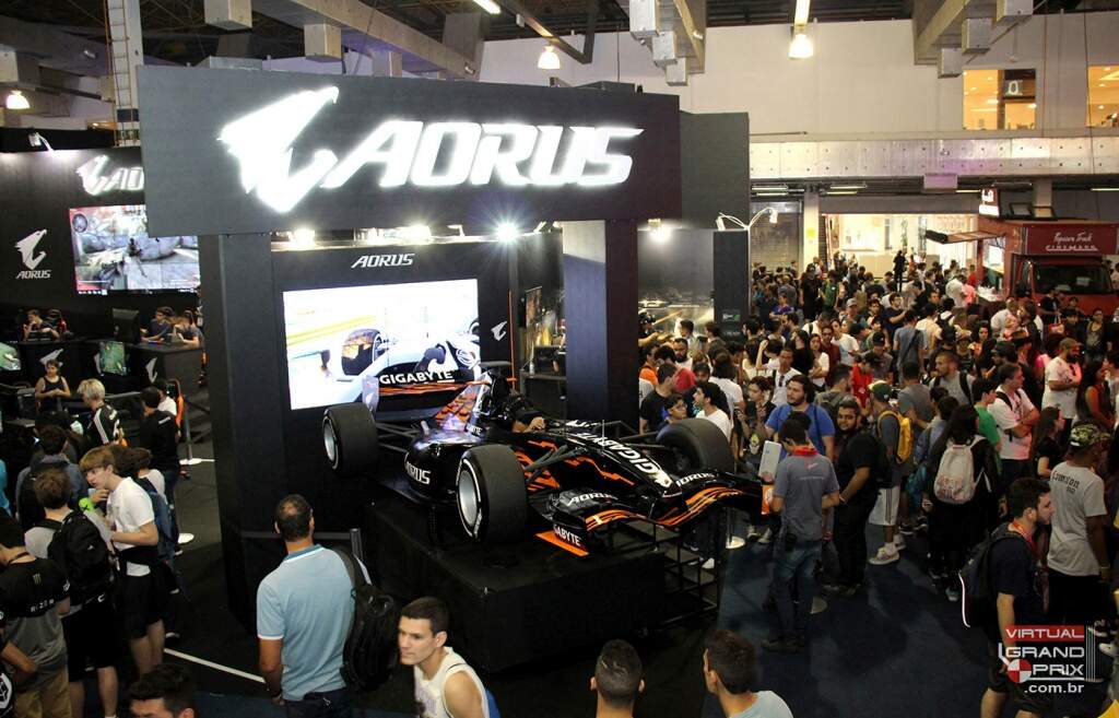 AORUS Brasil Game Show Simulador