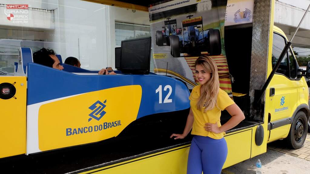 Ação Itinerante Desafio Banco do Brasil de Velocidade - Simuladores F1