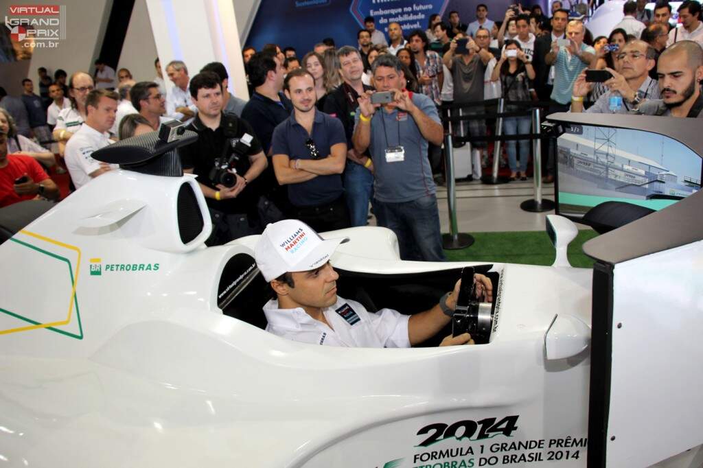Felipe Massa F1 Simulator