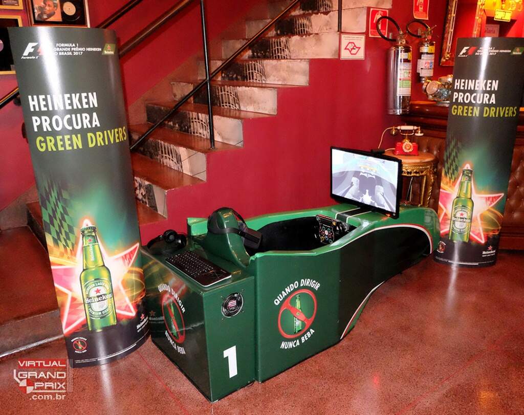 Heineken F1 Simulador