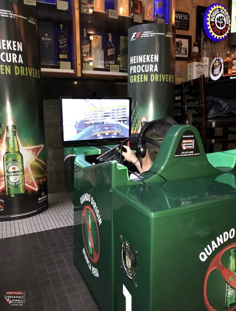Heineken F1 Simulator