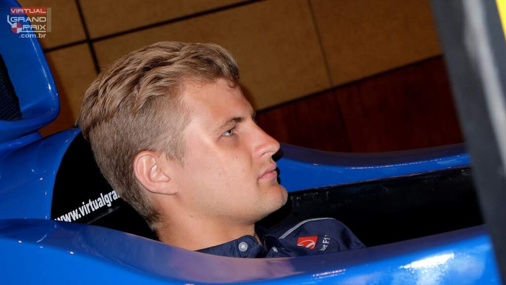 Marcus Ericsson Simulador F1