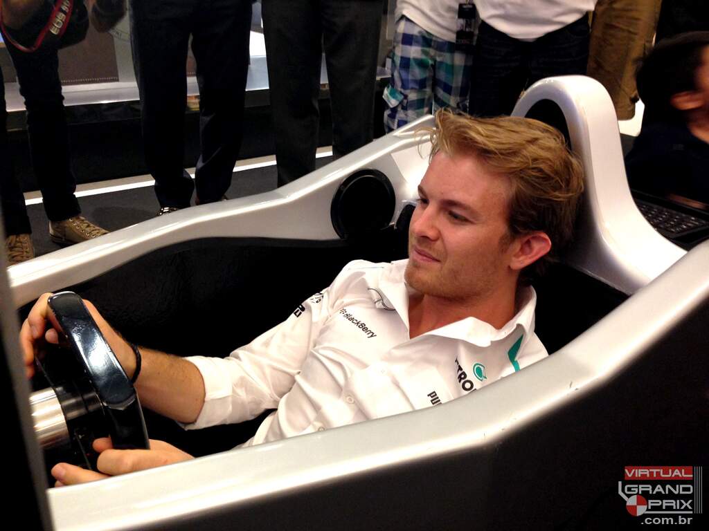 Nico Rosberg IWC Simulador F1 Shopping JK