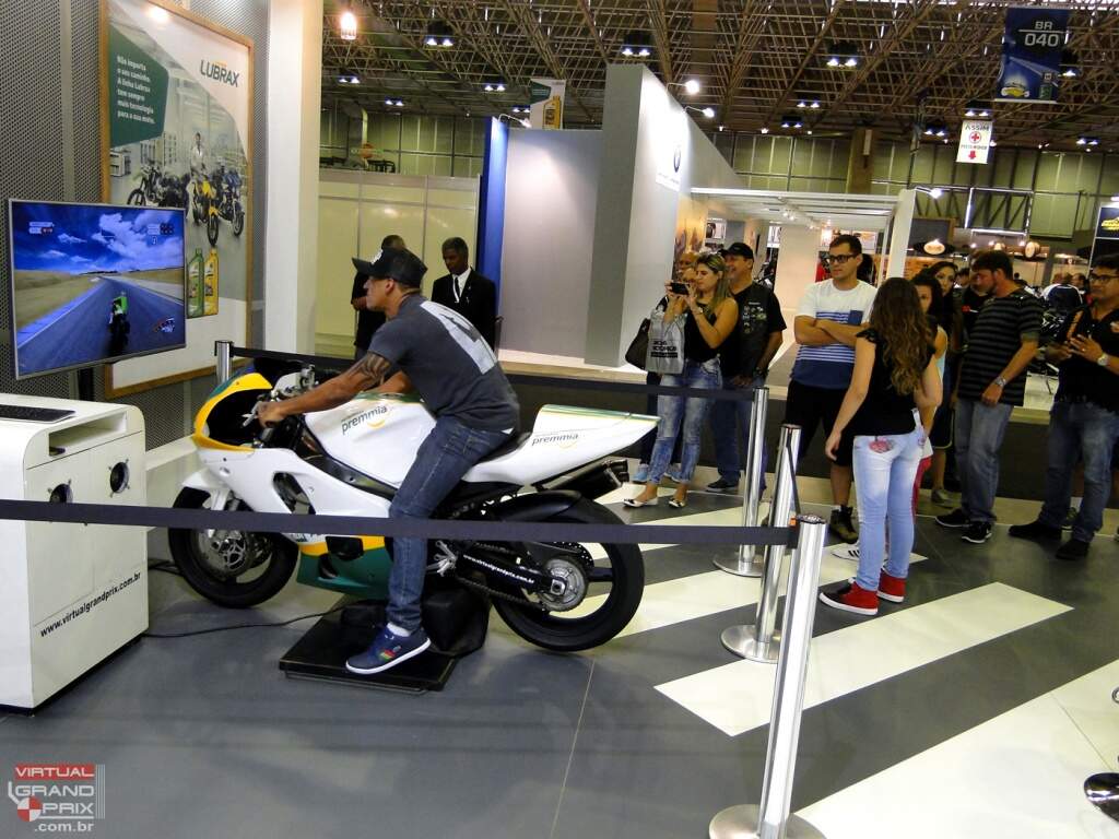 Salão Moto Brasil Simulador Petrobras