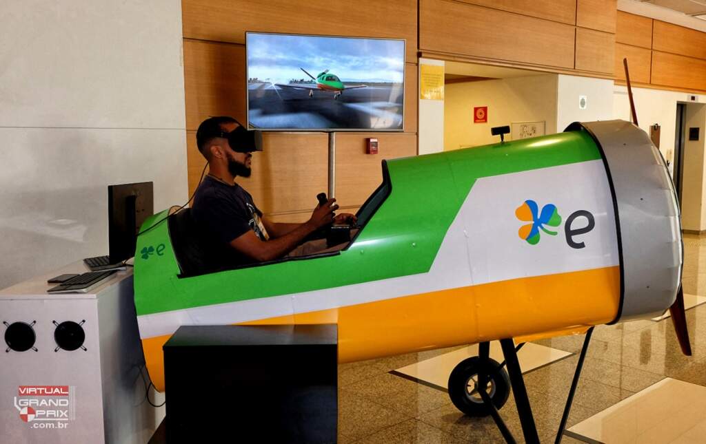 Simulador Avião VR e-dublinXP