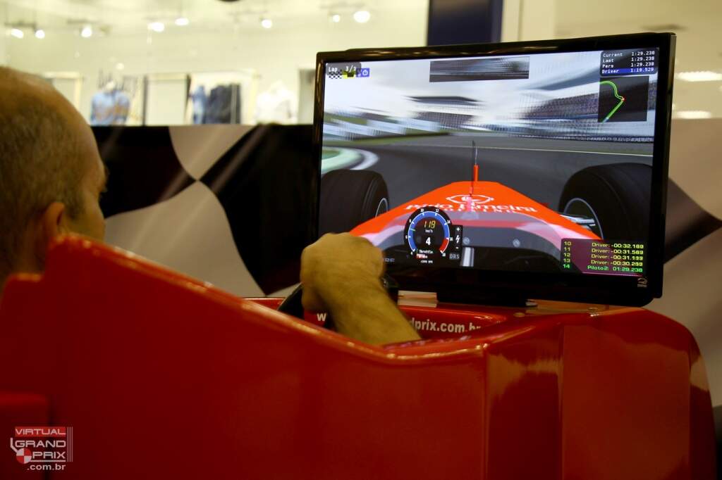 Simulador Cockpit F1 - Aluguel de Simulador