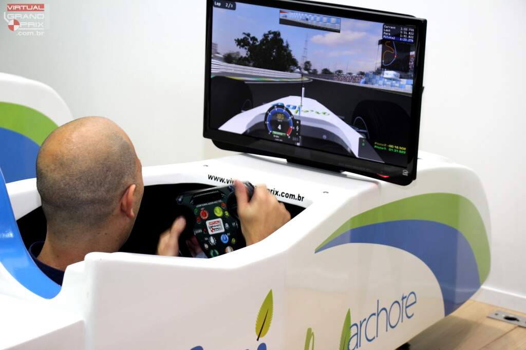 Simulador Cockpit F1 Virtual Grand Prix