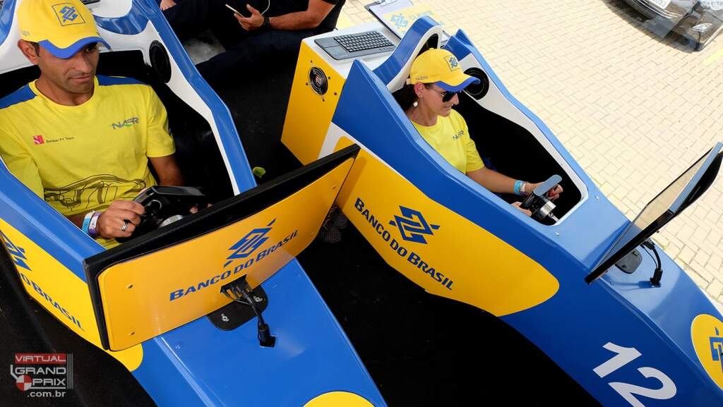 Simulador F1 - Felipe Nasr - GP Brasil
