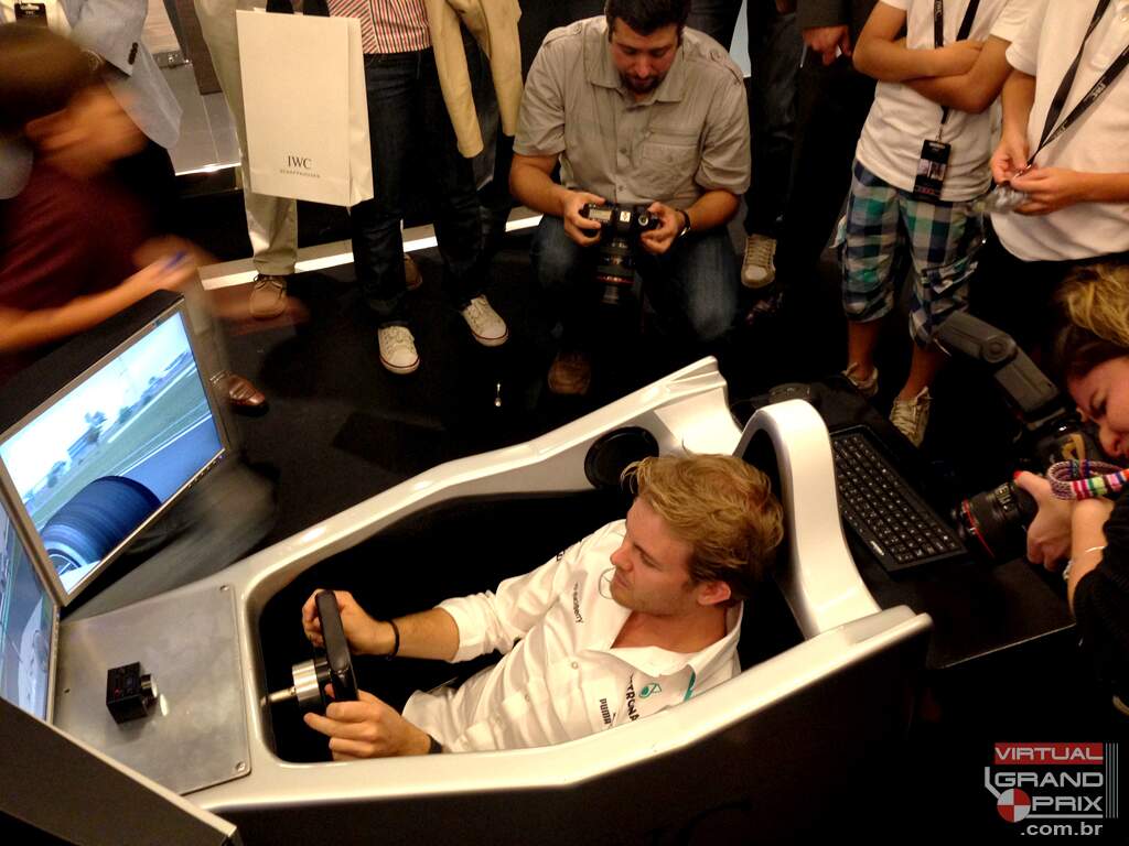 Simulador F1 Nico Rosberg