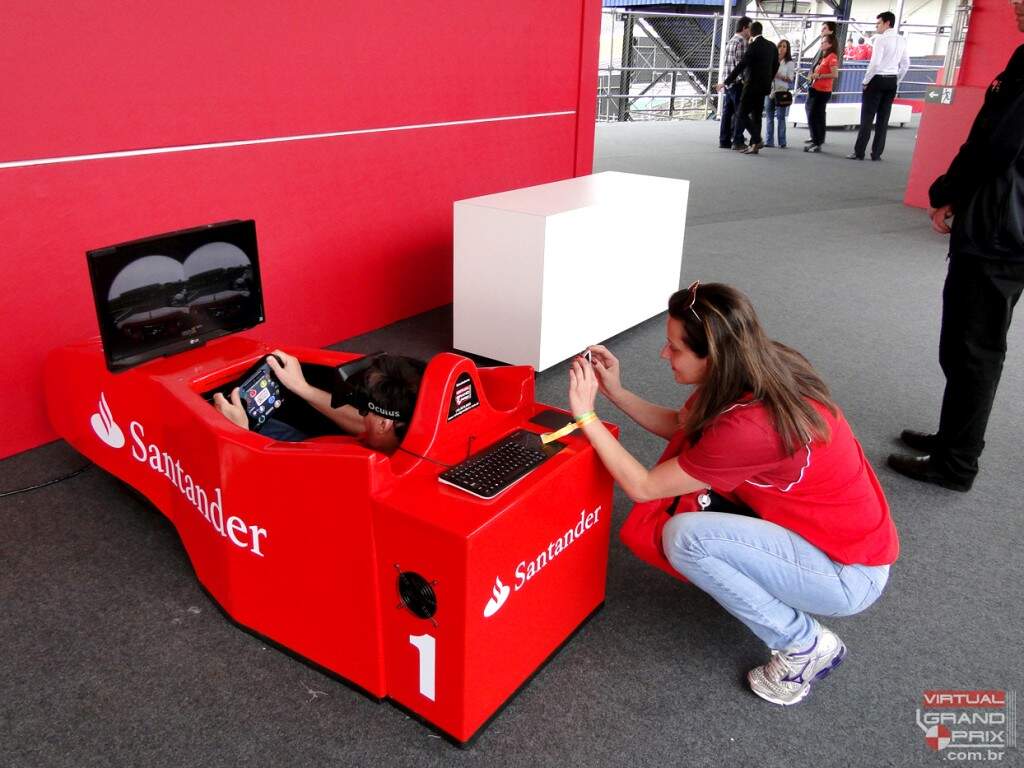 Simulador F1 Santander - Camarote Platinum