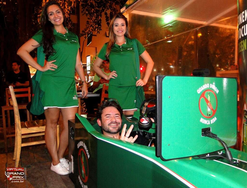 Simulador Heineken F1 Bares