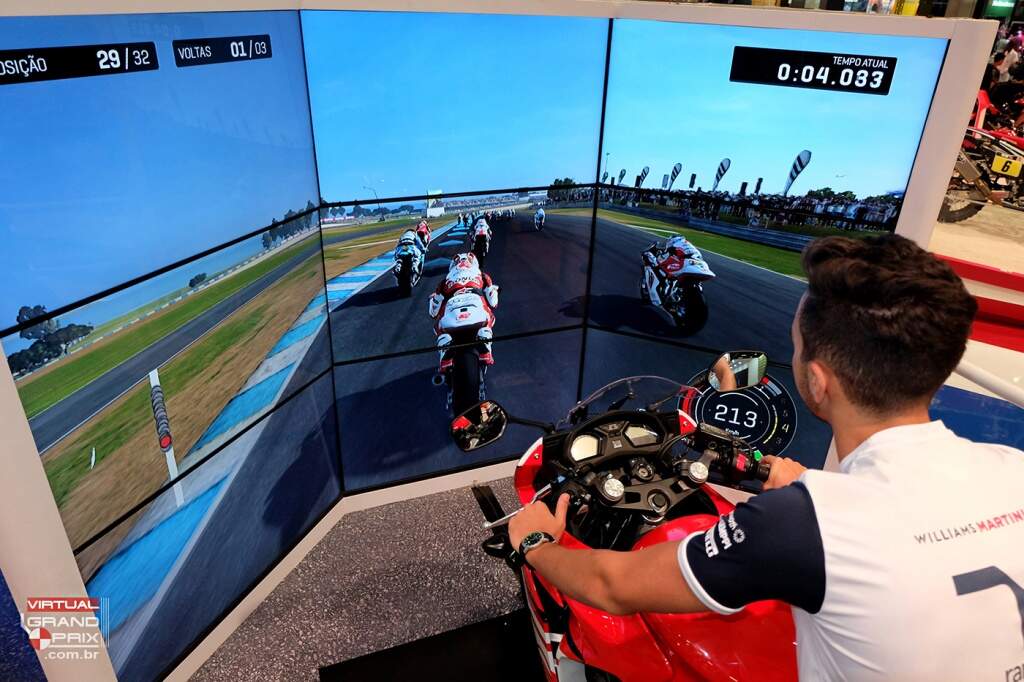 Simulador Moto CBG Honda