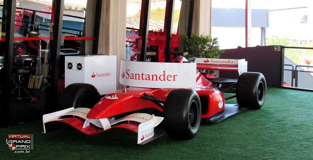 Simulador Santander @ GP Brasil F1