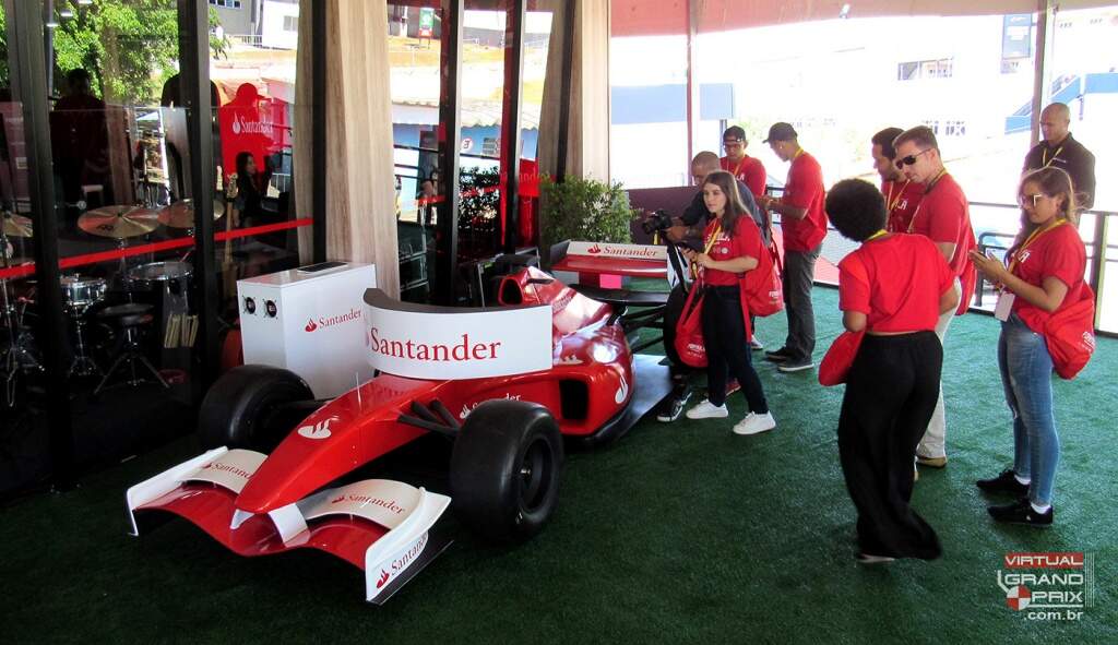 Simulador de F1 Santander
