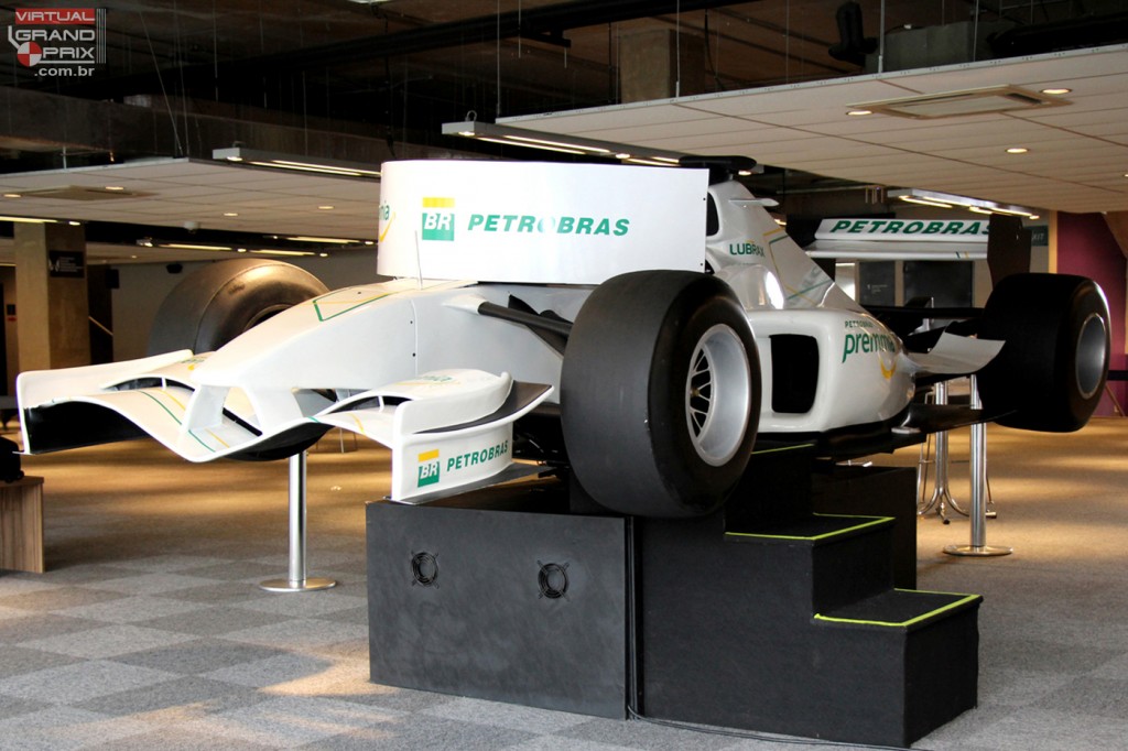 Simulador de Formula 1 SuperCarros Petrobras