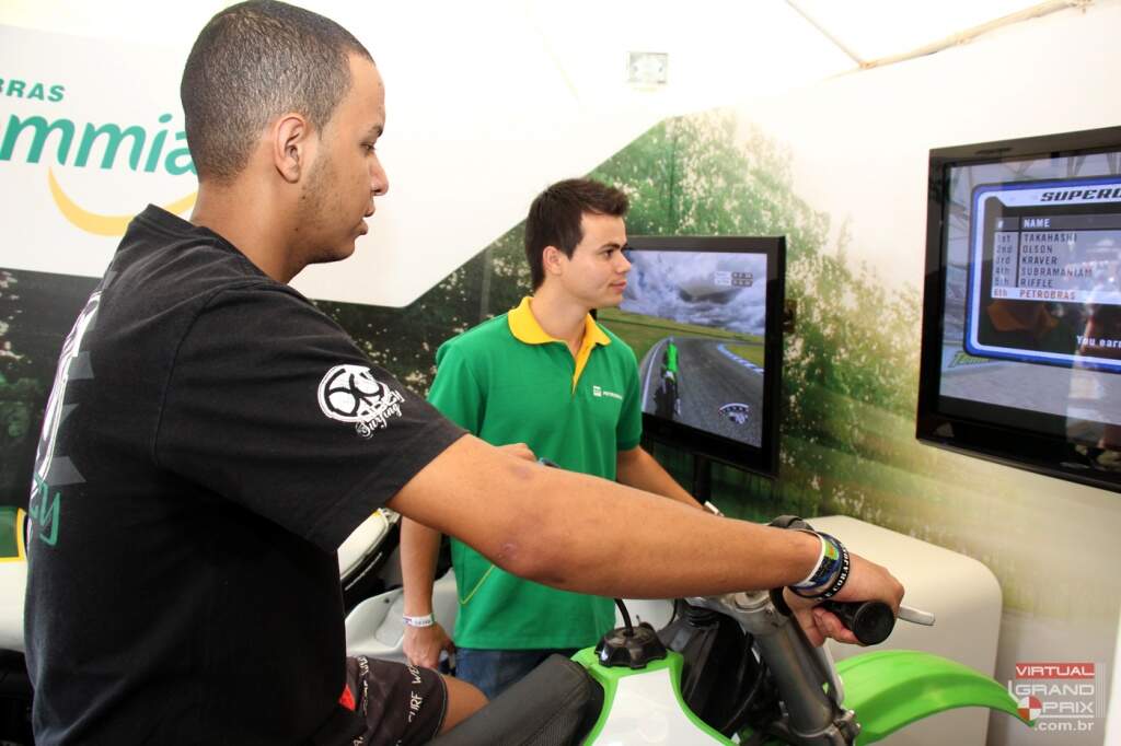 Simulador de Moto GP e Motocross Virtual Grand Prix  (3)