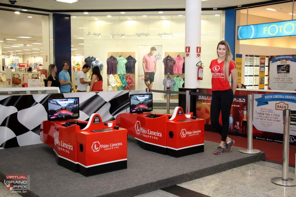 Simuladores F1 - Promoção Dia dos Pais - Patio Limeira Shopping