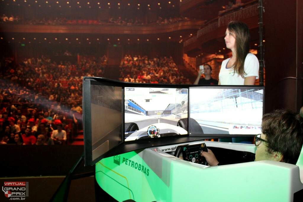 Video Games live Simulador F1 Petrobras