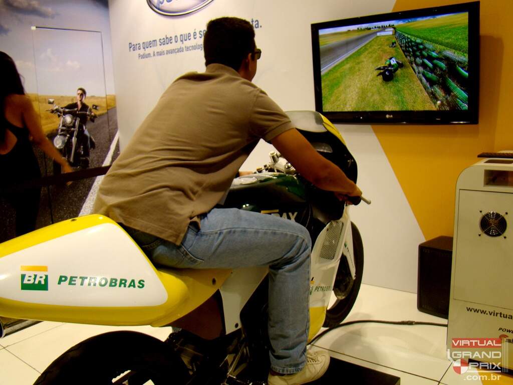 simulador de moto